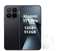 XIAOMI 17T Pro 12+512GB, Teleobjetivo 5X hasta 120X Zoom, 6.83" 144Hz 1.5K 3500nits, Batería 7000mAh, Dimensity 9500, Negro, No Incluye Cargador，Included 120W Charger