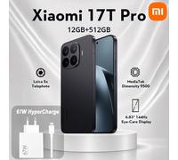 Xiaomi 17T Pro 5G 12+512GB Negro, Cargador Combo Xiaomi 67W (Tipo-A) EU