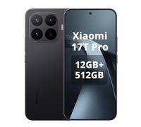 XIAOMI 17T Pro, Smartphone 12 + 512 GB, pantalla Eye-Care de 6,83" a 144 Hz, batería de silicio-carbono de 7000 mAh (tip), teleobjetivo Leica 5x, HyperCharge de 100 W, negro