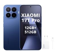 XIAOMI 17T Pro Smartphone, 12+512GB, Azul, Includes 120W Charger | 6,83" 144Hz Pantalla con Cuidado de la Vista, Batería 7000 mAh Silicio-Carbono, Leica 5X Teleobjetivo