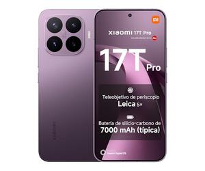 XIAOMI 17T Pro Smartphone de 12+512GB Violeta Teleobjetivo Leica 5X