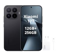 XIAOMI 17T Smartphone 12+256GB, Negro, Includes 120W Charger
