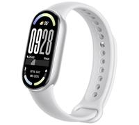 Xiaomi 2025 Smart Band 10 -Autonomía de hasta 21 días,1.72'' Pantalla,AMOLED con tasa de refresco de 60 Hz, Sueño, Estrés, SpO2, Monitor de Frecuencia Cardíaca, 5ATM, Mi Fitness,Plata-(Versión ES)