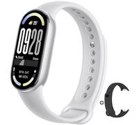 XIAOMI 2025 Smart Band 10 -Autonomía de hasta 21 días,1.72'' Pantalla,AMOLED con tasa de refresco de 60 Hz, Sueño, Estrés, SpO2, Monitor de Frecuencia Cardíaca, 5ATM, Mi Fitness,Plata-(Versión ES)