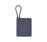 Xiaomi 33W Power Bank 10000mAh (Integrated Cable) Ice Blue GL, Power Bank con Carga rápida de 33W, 3 Puertos de Salida, Dos baterías de 5000 mAh, Seguro para Llevar en el avión, Ice Blue