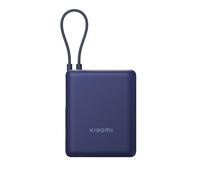 Xiaomi 33W Power Bank 10000mAh (Integrated Cable) Ice Blue GL, Power Bank con Carga rápida de 33W, 3 Puertos de Salida, Dos baterías de 5000 mAh, Seguro para Llevar en el avión, Ice Blue