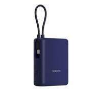 Xiaomi 33W Power Bank 10000mAh (Integrated Cable) Ice Blue GL, Power Bank con Carga rápida de 33W, 3 Puertos de Salida, Dos baterías de 5000 mAh, Seguro para Llevar en el avión, Ice Blue