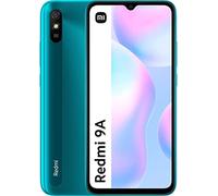 Xiaomi 36546 Redmi 9A Smartphone Pantalla de 6.53" HD+, MediaTek Helio G25, Cámara Trasera de 13 MP con IA, Batería de 5000 mAh, Color Aurora Green, 2 + 32 GB