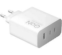 Cargador de pared gan xiaomi 90w hypercharge power adapter 2xusb tipo-c/ 1xusb/ 90w