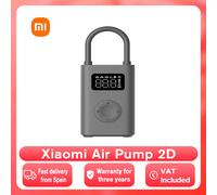 Xiaomi-bomba de aire Mijia 2D, compresor de aire eléctrico portátil de 2025 velocidades, Treasure 150PSI, inflador multiherramienta LED tipo C, novedad de 25%