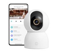 XIAOMI C500 Cámara de Seguridad Interior, Cámara WiFi 2,4/5 GHz, Monitor de Bebé, Detección y Seguimiento con IA, Vista 360°, Audio Bidireccional, Compatible con Alexa y Google