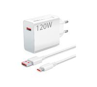 Cargador Xiaomi 120 W + cable USB-C - Oficial nuevo