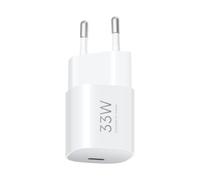 Xiaomi Cargador GAN Nano USB-C 33W, Adaptador rápido | Compatible con iPhone, Samsung, iPad y USB-C, tecnología GaN para viaje compacto.