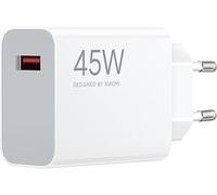 Xiaomi Cargador Turbo USB-A 45W, Adaptador rápido | Cargador rápido USB para iPhone/Samsung, imprescindible para viajar.