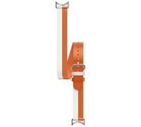 Xiaomi Dual-Tone Leather Strap Naranja y blanco