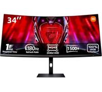 Xiaomi G34WQi pantalla para PC 86,4 cm (34") 3440 x 1440 Pixeles Wide Quad HD LED Negro