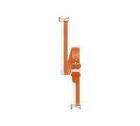 Xiaomi Dual-Tone Leather Strap Naranja y blanco