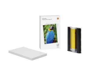 Xiaomi Instant Photo Paper 6" Papel Fotográfico para Impresora Xiaomi Instant Photo 1S 40 Unidades