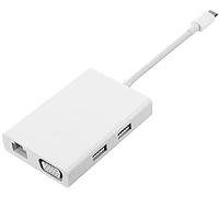 Xiaomi JGQ4005TY USB-C a VGA § GIGABIT ETHERNET Multiadaptador :: (Cables > Cables USB)