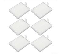 xiaomi - Juego de filtros HEPA para Mijia S20 D106, para captura de partículas de polvo premium para limpieza del hogar, diseño de tela no tejida de larga duración, piezas de repuesto compatibles