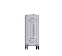 Xiaomi Luggage Classic Pro & Aluminio - 20 - 28 Pulgadas, Cremalleras Resistentes, cerraduras TSA, relación de Apertura 4:6, tecnología de protección de Esquinas para Viajar sin estrés, Plata, 26,
