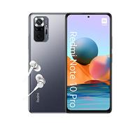 Xiaomi M2101K6G Redmi Note 10 Pro Smartphone 6.67" AMOLED DotDisplay de 120 Hz, Snapdragon 732G, 108 MP Cámara cuádruple, 5020 mAh, Color Gris Onyx, 6 + 128 GB