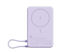 Xiaomi Magnetic Power Bank 10000 con Soporte Incorporado Morado