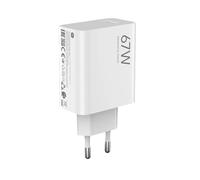 Xiaomi 67W GaN Universal Blanco Corriente alterna Carga rápida Interior