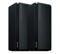 Xiaomi Mesh System AX3000 (2 Unidades) - Red de Malla Estable, Cobertura Wi-Fi de más de 370 m2, Wi-Fi 6, Negro (Versión ES + 3 años de garantía)