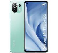 Xiaomi MZB0AAREU 11 Lite 5G NE Smartphone con pantalla de 6.55 pulgadas, DotDisplay AMOLED FHD+ de 90 Hz, Qualcomm Snapdragon 778G, Triple cámara de 64 MP+8 MP+5 MP, Color Verde menta, 8 + 128 GB