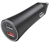 Xiaomi Mi 37W Dual-Port Car Charger Universal Negro Encendedor de cigarrillos Auto