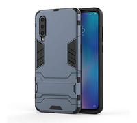 Xiaomi Mi 9 Funda, CHcase 2in1 Armadura Combinación A Prueba de Choques Heavy Duty Escudo Cáscara Dura PC + Suave TPU Silicona Rubber Case Cover con soporte para Xiaomi Mi 9 -Black Plus Gray