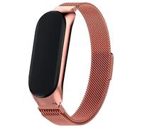 Xiaomi Mi Band 5 / Mi Band 6 / Amazfit Band 5 Correa de metal (Oro rosa) - COOL