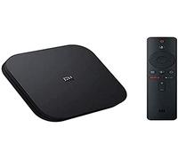 Xiaomi Mi Box S (versión de EU) Reproductor de Medios 4K Ultra HD con Control Remoto Asistente de Google, Bluetooth, HDMI 4K HDR, Dolby Audio, DTS HD, Android 8.1 Negro