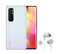Xiaomi Mi Note 10 Lite Smartphone + auriculares (FHD+ 16,43 cm (6,47 pulgadas), 64 GB, 6 GB RAM, cámara trasera 64 MP, cámara frontal 16 MP, Dual SIM, Android 10}