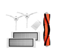 Xiaomi MI Robot Aspiradora, Roborock succión, juego de piezas de repuesto para robots, 6 piezas, filtro Hepa, cepillo principal, cepillo lateral, juego de cepillos, SparPack