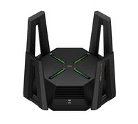 Xiaomi Mi Router AX9000 - Diseñado para Jugadores, Wi-Fi 6 de Triple Banda, 12 amplificadores de señal, procesador de Seis núcleos Qualcomm, Negro (Versión ES + 3 años de garantía)