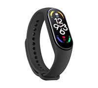 Xiaomi Mi Smart Band 7 Pantalla AMOLED de 1.62 Pulgadas, 110 Modos Deportivos, Sueño, Estrés, SpO2, Monitor de Frecuencia Cardíaca, Rastreador de Ejercicios Bluetooth, 5ATM, Versión Global, Negro