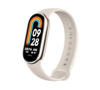 Xiaomi Mi Smart Band 8 Pulsera Deportiva, 16 Días de Duración, Control de la Salud, Pantalla Adaptativa, 60Hz Frecuencia de Actualización, 150+ Modos de Deportes, 5 ATM, Oro Pálido