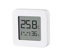 Xiaomi Mi Temperature and Humidity Monitor 2 Monitor para el Control de la Temperatura y la Humedad, Paquete de 2 Unidades, inalámbrico, Blanco, versión Italiana