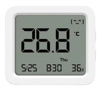 Xiaomi Mi Temperature and Humidity Monitor 3 - Sensor de Temperatura y Humedad, Fecha y Hora, 6 Pantallas Diferentes, Precisión de Temperatura: 0.1ºC, Conexión por Bluetooth, Color Blanco - BHR9041GL