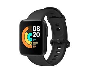 Xiaomi Mi Watch Lite - Reloj inteligente , GPS, control frecuencia cardíaca, 11 modelos de entrenamiento, color negro