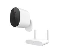 Xiaomi Mi Wireless Outdoor Security Kit Cámara de Vigilancia + Receptor WiFi Blanco