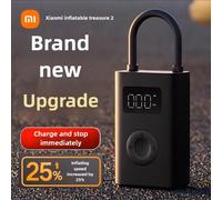 Xiaomi Mijia bomba de aire 2 compresor de aire portátil 25% velocidad Boost Mini Treasure tipo C LED multiherramienta inflador Treasure 150PSI
