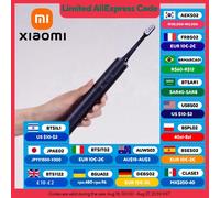 XIAOMI MIJIA-cepillo de dientes eléctrico sónico T700, vibración ultrasónica, blanqueamiento dental, limpieza Oral, aplicación inteligente, cepillo de dientes eléctrico black