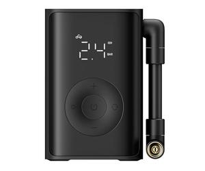 Xiaomi Mijia Compresor de aire eléctrico portátil compacto 150 PSI, inflador de neumáticos inalámbrico con pantalla y luz LED, bomba de aire ligera y portátil para bicicletas