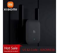 XIAOMI MIJIA nuevo amplificador WiFi Pro, 300M 2,4G expansor de red repetidor extensor de potencia Roteador, 2 antenas, para Mi Router Wi-Fi WiFi Amplifie