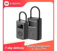 Xiaomi Mijia portátil compresor de aire 2 / 2D / 2 Pro Inflador de neumáticos Digital inteligente bomba de aire eléctrica para coche motocicleta bicicleta