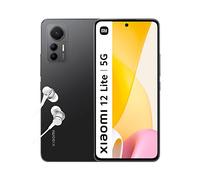 Xiaomi MZB0BLQEN 12 Lite 5G, Pantalla Amoled de 6.5 Pulgadas, 120 Hz, Snapdragon 778G, cámara Triple de 108 MP, 4300 mAh con Carga Turbo de 67 W, Negro, Smartphone 8+128 GB