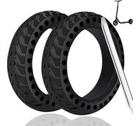 XIAOMI Neumático, 2 imágenes E Scooter 8.5 pulgadas Solid Tyres 8 1/2x2 con herramienta de montaje compatible para Mijia Mi Xiaomi M365 1S,Essential,Pro,Pro 2, scooter eléctrico de goma maciza Tyre